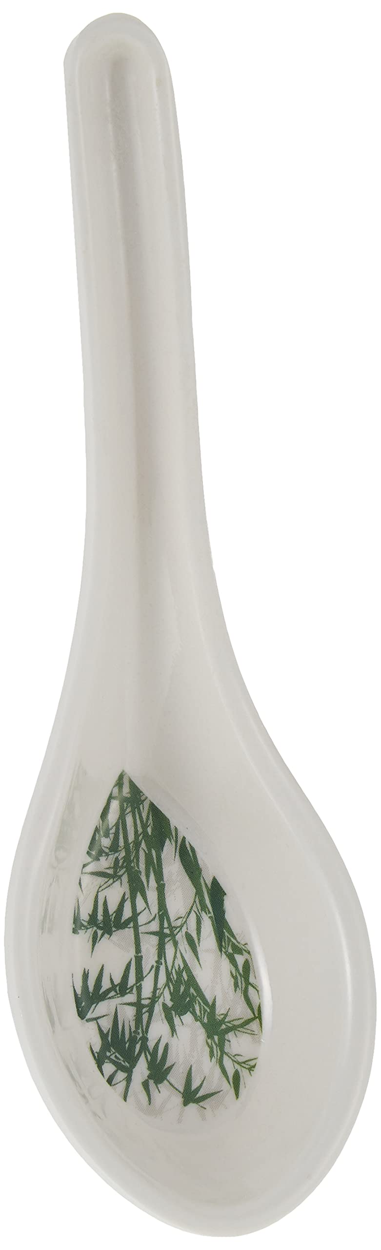 Royalford Melamine Ware Soup Spoon - Long Handle with Deep Broad Bowl for Cereal Ramen Wonton Dumpling, Modern Bohemian Style | Stackable Design | Ideal for Housewife Friends & Family