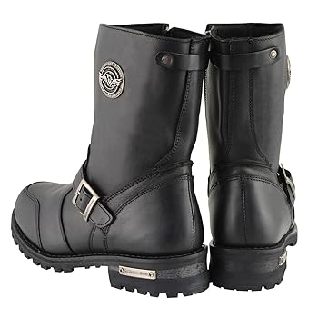 Amazon.com: Milwaukee Leather Men's 9-Inch Classic Black