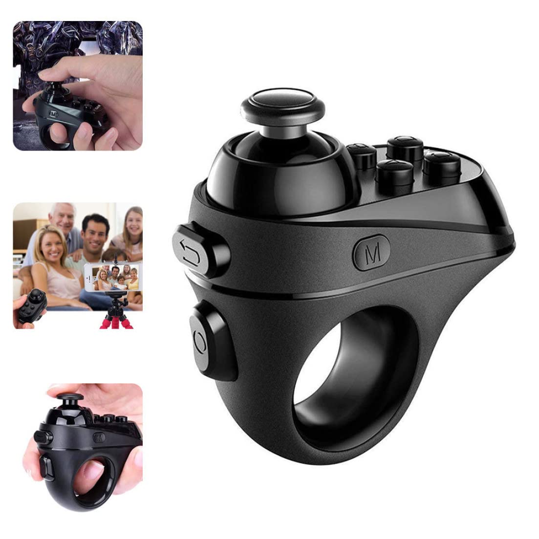 CUCUFA Controlador VR inalámbrico Gamepad Joystick Joystick Remote Control de Control Remoto Joypad para teléfonos Video Video