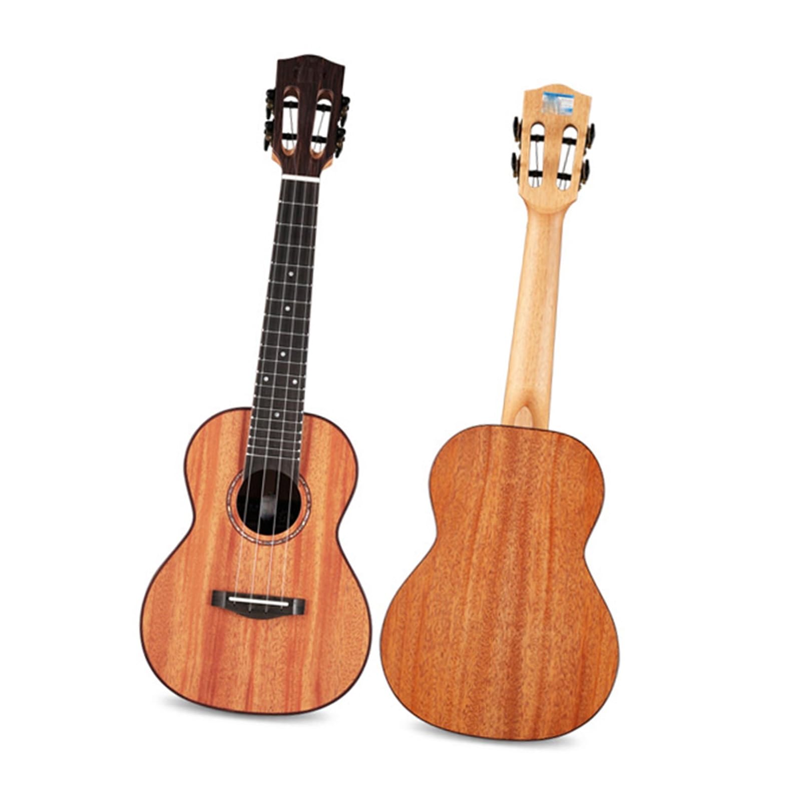 Matte All-Furnier-Mahagoni-Ukulele für Anfänger, viersaitig, 66 cm