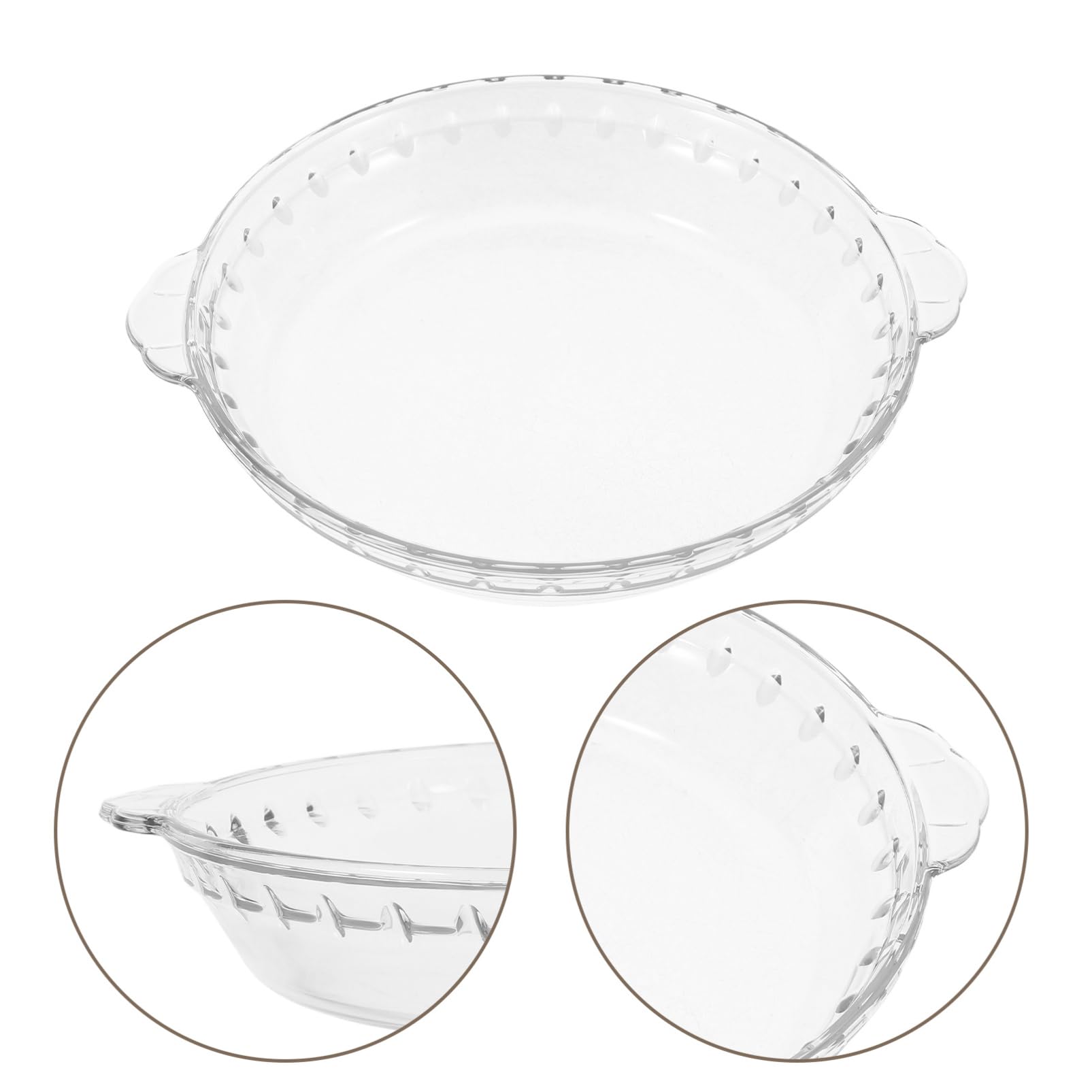 UPKOCH Couvercle pour Cuisson et Cuisson Vapeur pour Micro-ondes en Verre Rond Résistant la Chaleur Compatible Lave-