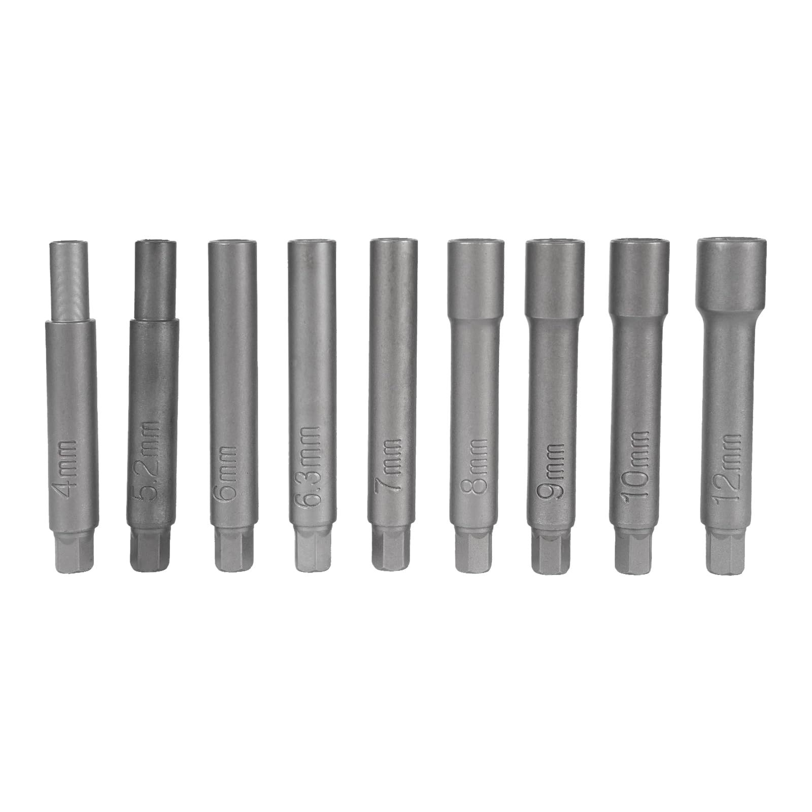 Juego de herramientas de amortiguador, 50 piezas, herramienta de desmontaje de amortiguadores de coche, herramienta de desmontaje de tuerca con adaptadores de trinquete, compatible con una amplia gama