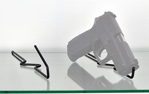 KikStands y exhibidores de pistolas Soporte de exhibición y almacenamiento de accesorios para pistolas y rifle sin adhesivo, soporte de exhibición