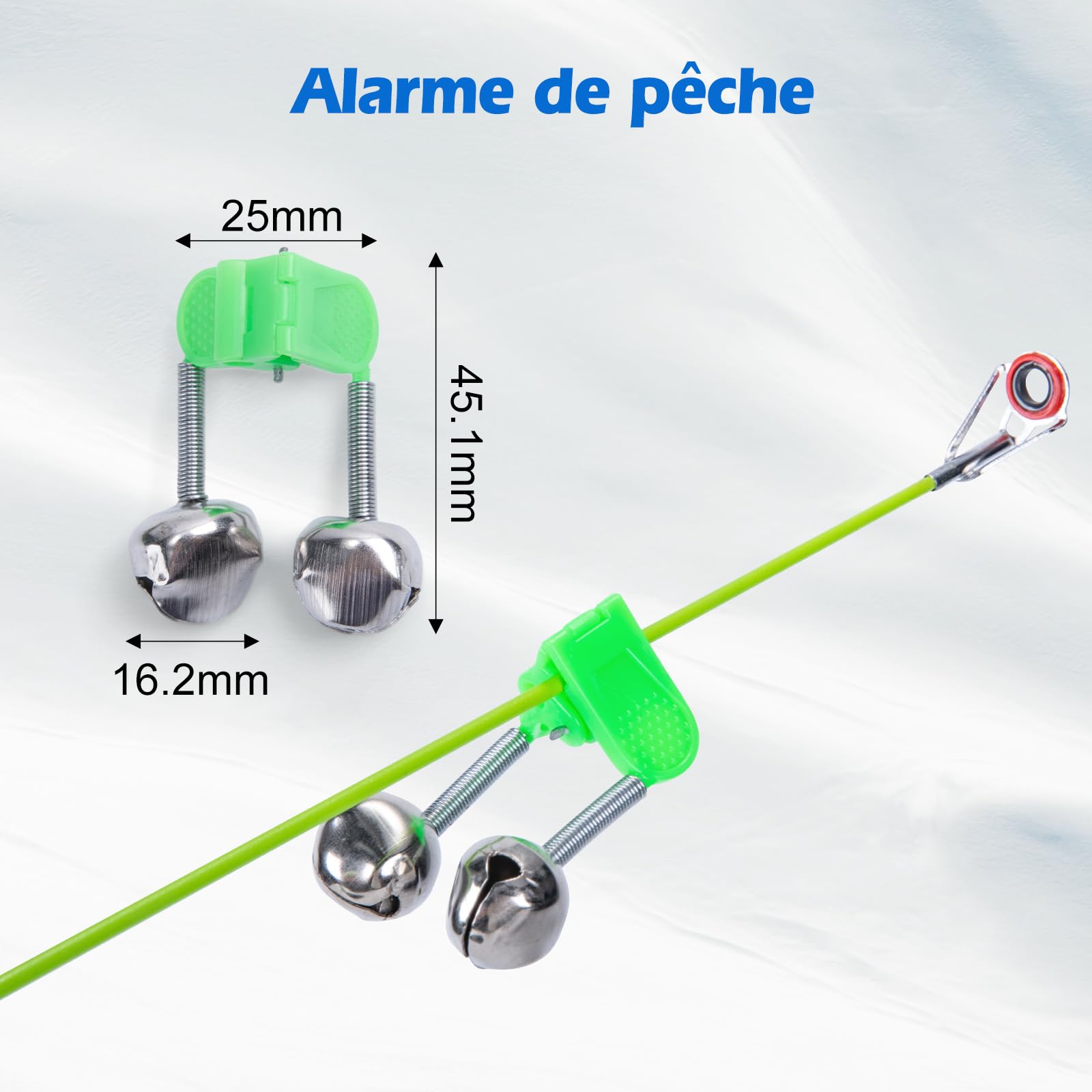 Goture Ensemble de Pêche Télescopique 2 Canne avec Moulinet 5,2:1 Sac de Transport Eau Salée Douce