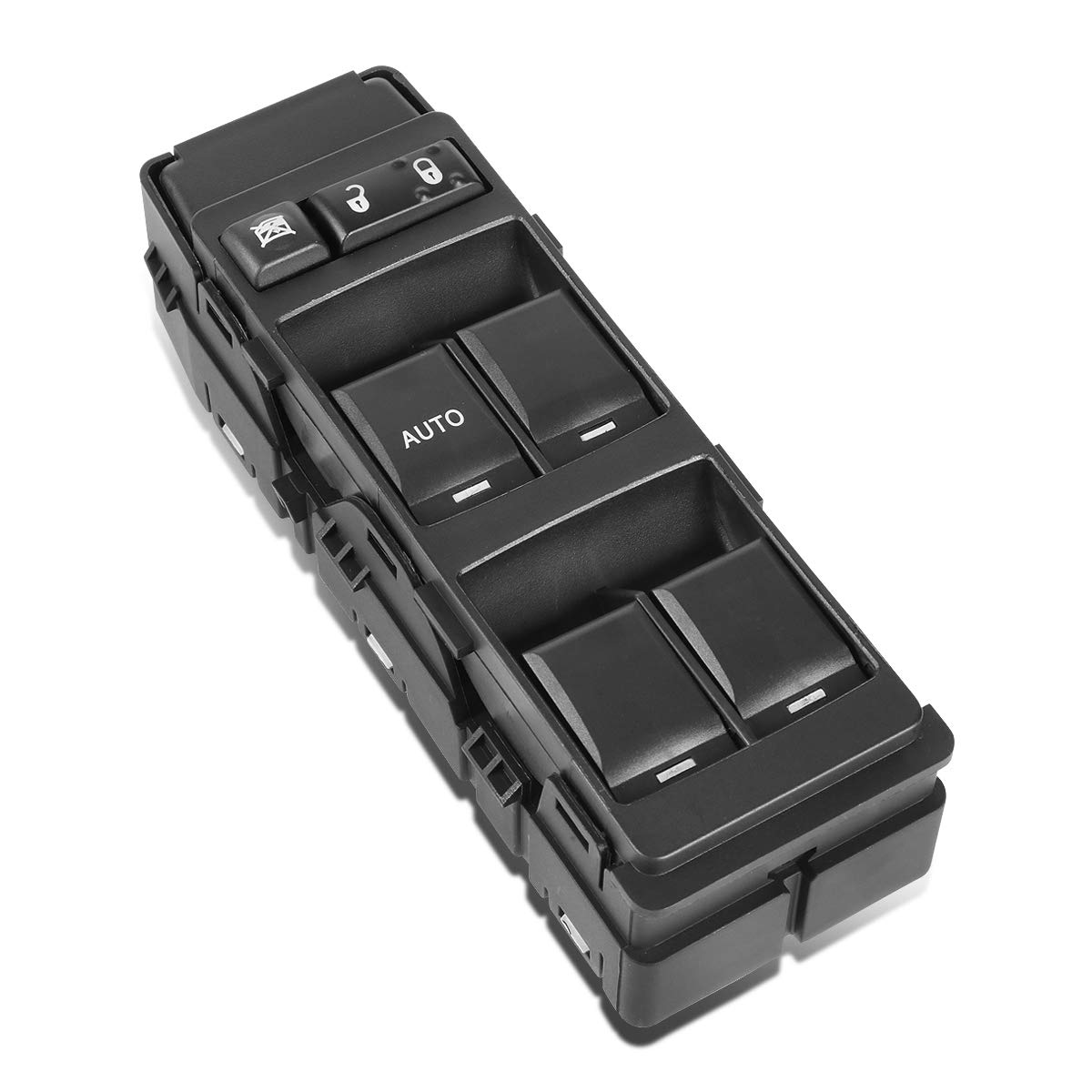 DNA Motoring WSW-042 Factory Style Driver Side Master Power Window Lifter Switch For 2007-2010 CHRYSLER DODGE JEEP,Black