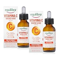 equilibra Viso, Siero Viso Vitamina C Con Vitamina E