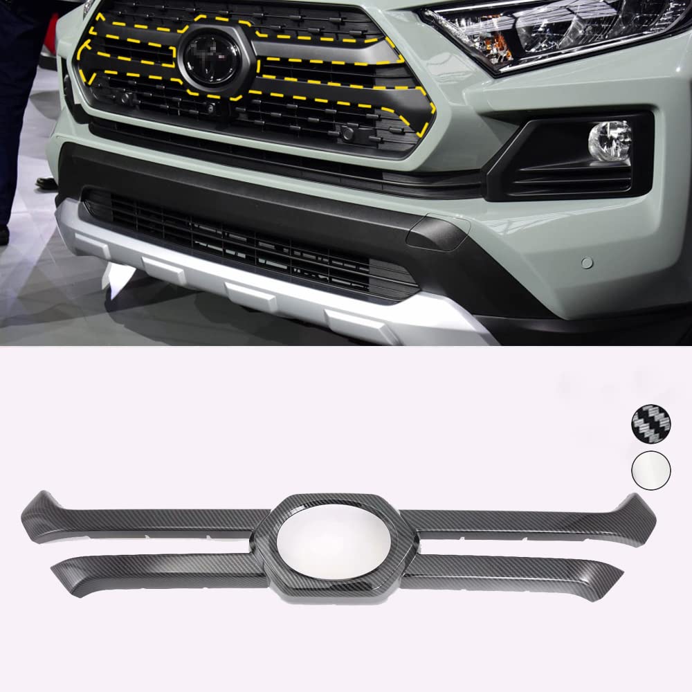 新品 フルセット RAV4 アドベンチャー 50系 タコマ風グリル ブラック 