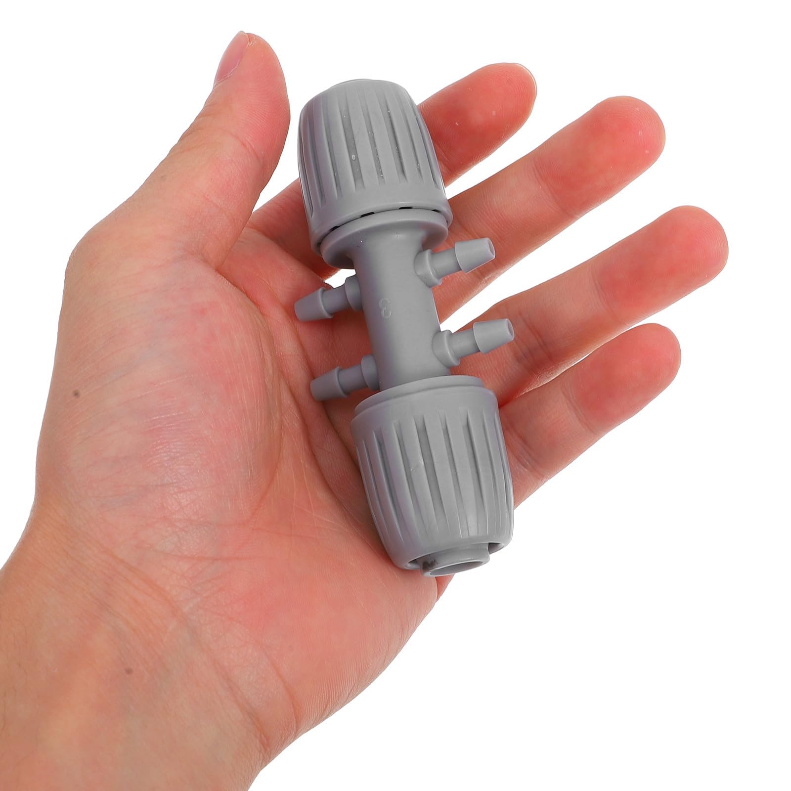 Mikikit Kit di Irrigazione a Goccia Automatico per Piante 16 Condotti in Pp e Acciaio Inossidabile, Spruzzatori a Nebbia e Gocciolatori, Facile Installazione per Giardino e Prato