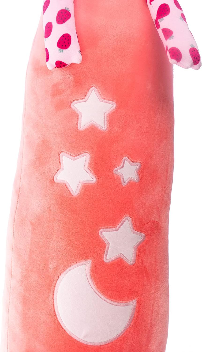 Nice Group - MOMOMI Kurai Yuki 80 cm, 1 Pupazzo Gatto Rosa salmone