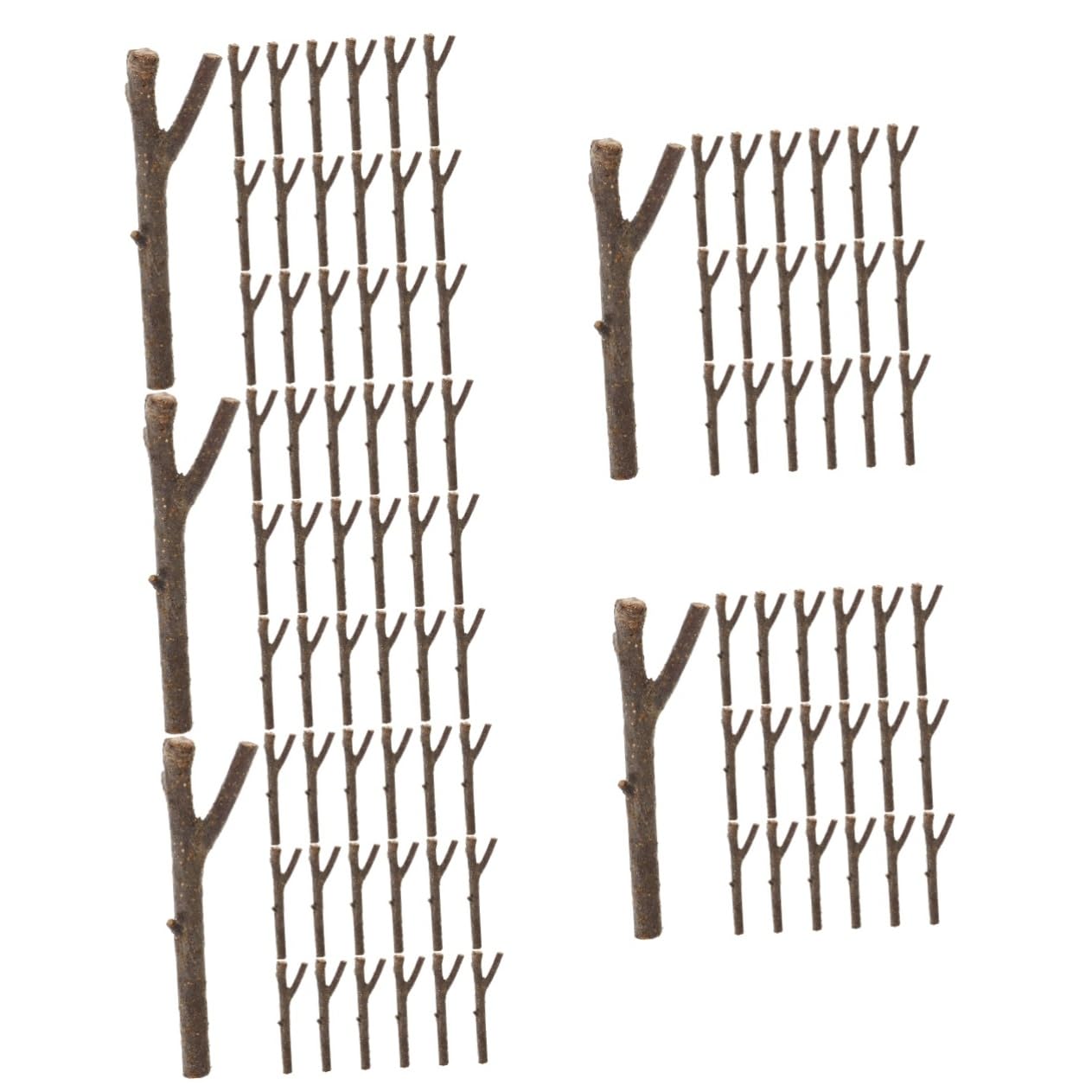 Uonlytech 5 Ensembles Bâtons Naturels Pour Diy Accessoires Artisanaux Pour Décorations Props Photo 20 Pièces * 5