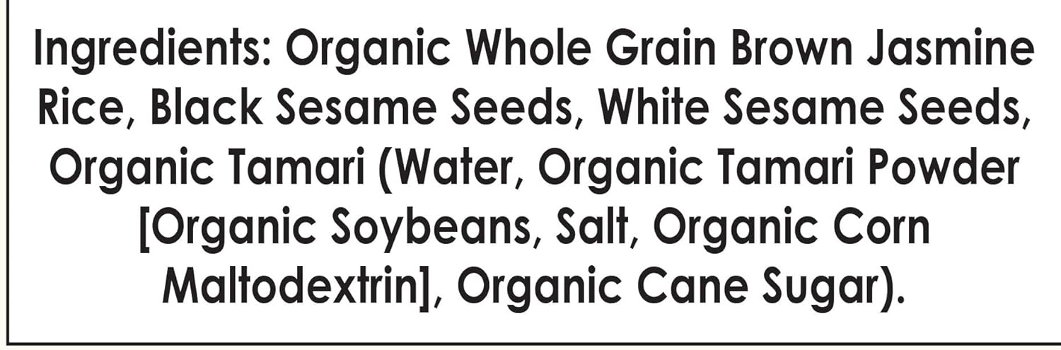 Edward & Sons Brown Rice Snaps Black Sesame 3.50 Ounces (Case of 12)