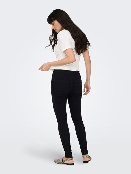 ONLY ONLRAIN REG Skinny DNM NOOS Frauen Jeans blau Basics, Streetwear - 4