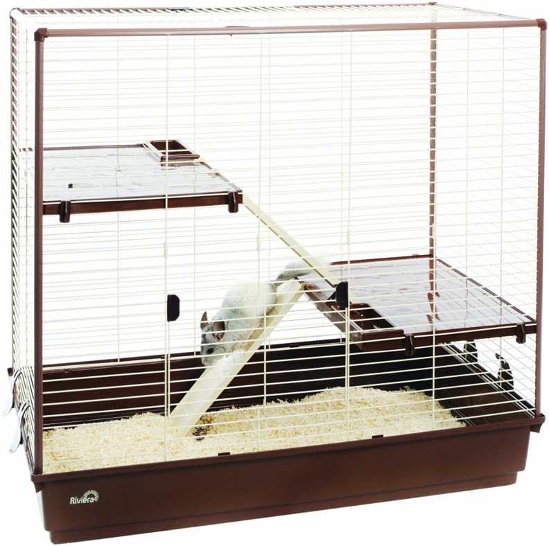 Riviera Monte Carlo Indoor Rodent Cage, Large, 100 x 55 x 94 cm