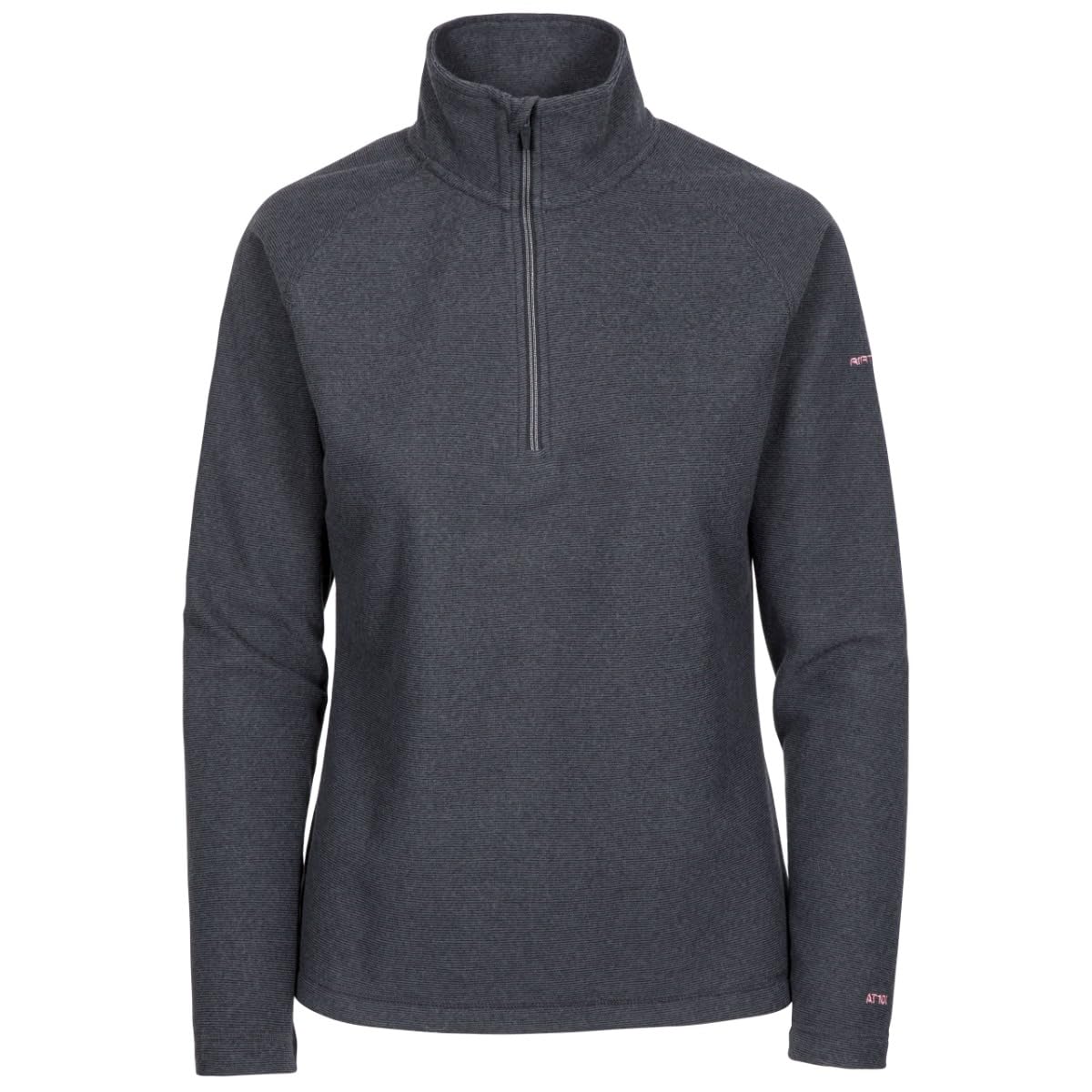 Trespass (8, Charcoal) Womens 1/2 Zip Fleece Jacket Meadows