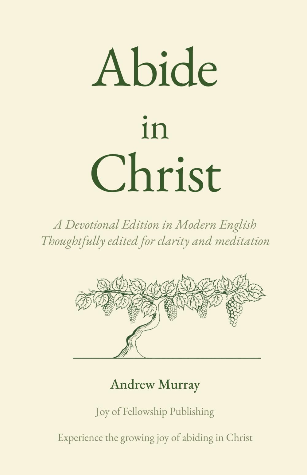 Abide In Christ: A Deeper Daily Fellowship with Jesus Christ, Rooted in the Truth of Scripture.