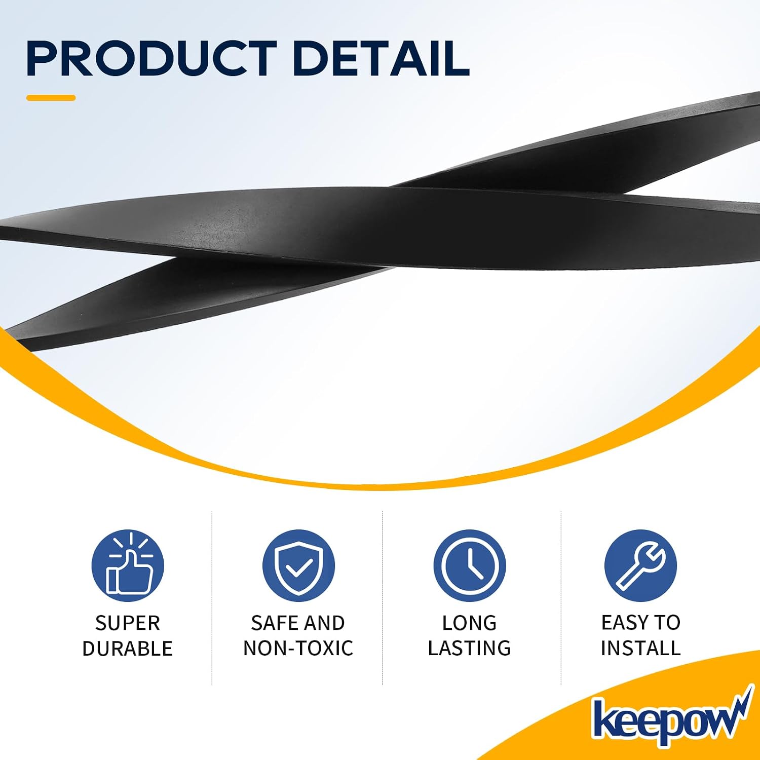 KEEPOW Vacuum Belt for Kenmore UB-1 4369591 Upright Vacuum Cleaner