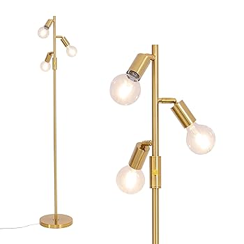 ★ フロアライト LED対応 間接照明 フロアスタンド  3灯 ！★ Amazon.co.jp : フロアライト フロアスタンド 3灯 間接照明