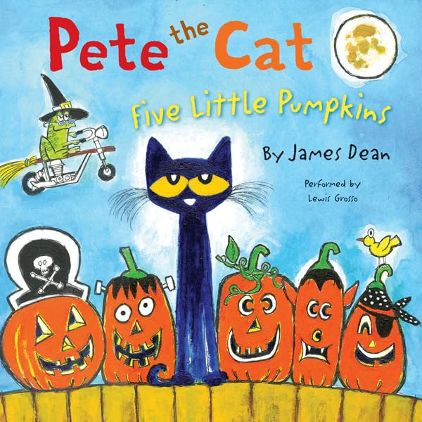 Cover art for Pete the Cat: Five Little Pumpkins