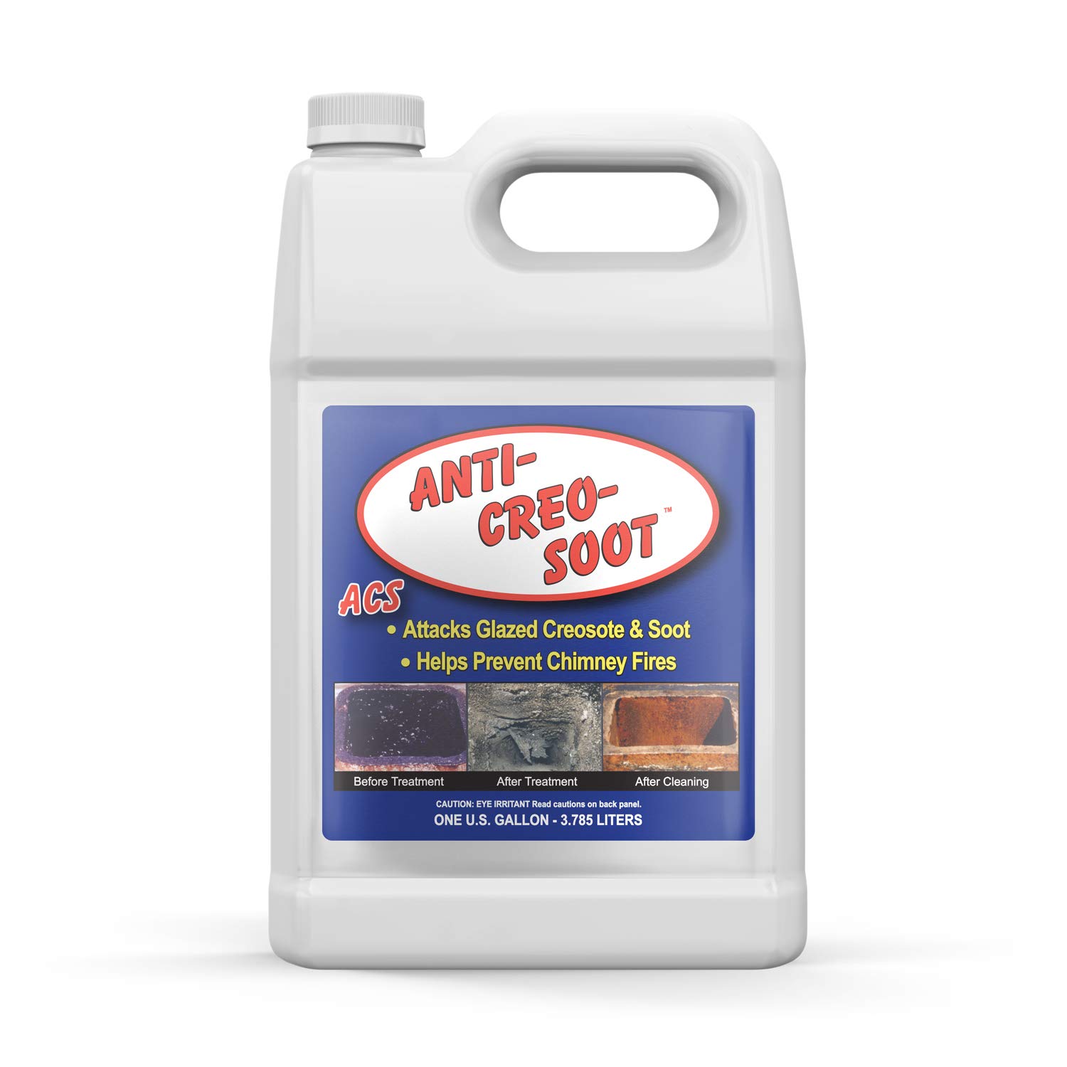 ACS Liquid Creosote Remover - Anti-Creo-Soot | 1 Gallon Bottle |