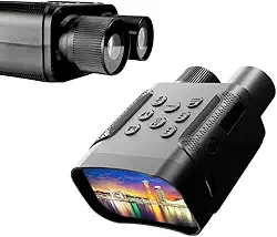 Câmera Binôculo A80 Visão Noturna Zoom Òptico 5x 1080p Hd Até 1km Profissional Investigações a Longa Distancia