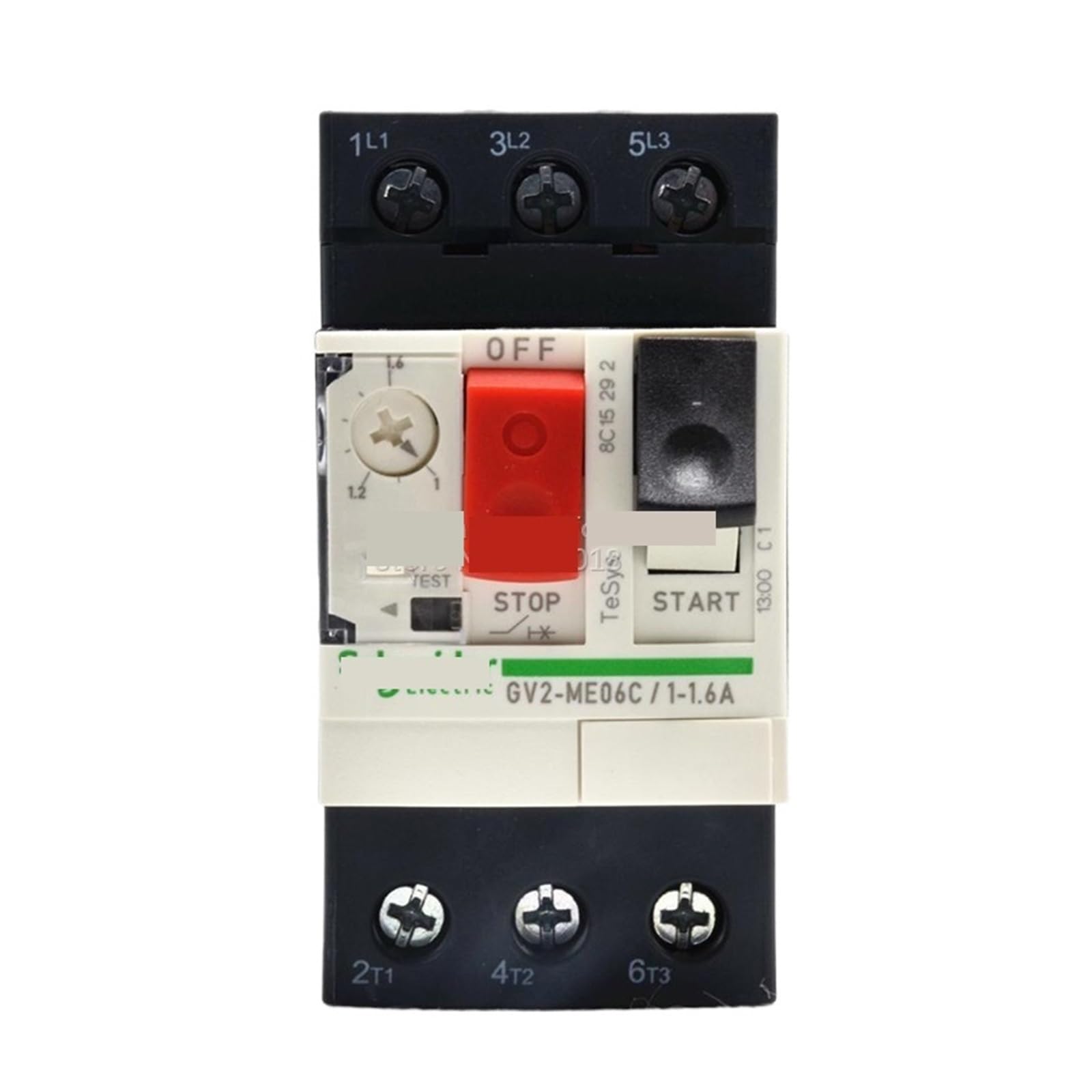 Disjoncteur GV2-ME06C 1-1,6 A résout les courts-circuits tripolaire