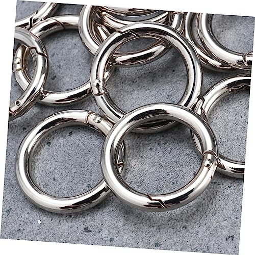 Anneaux brisés en alliage de zinc pour création de bijoux et projets créatifs DIY - 3