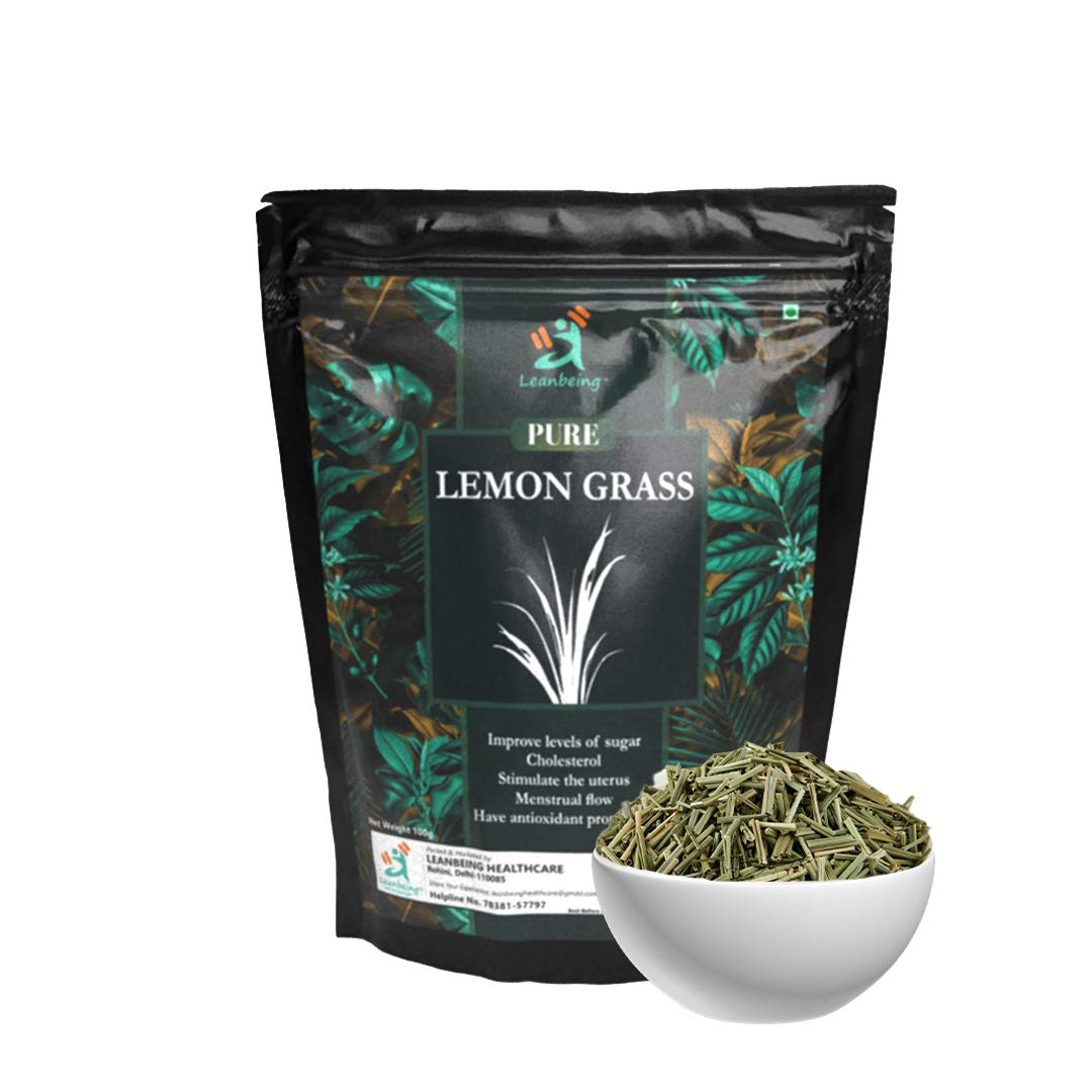 LEANBEING Organic Lemongrass Leaves (200G) | Helps Digestion, Controls Cholesterol, Great for Skin (B08KLMS8B4) Amazon Price History, Amazon Price Tracker
