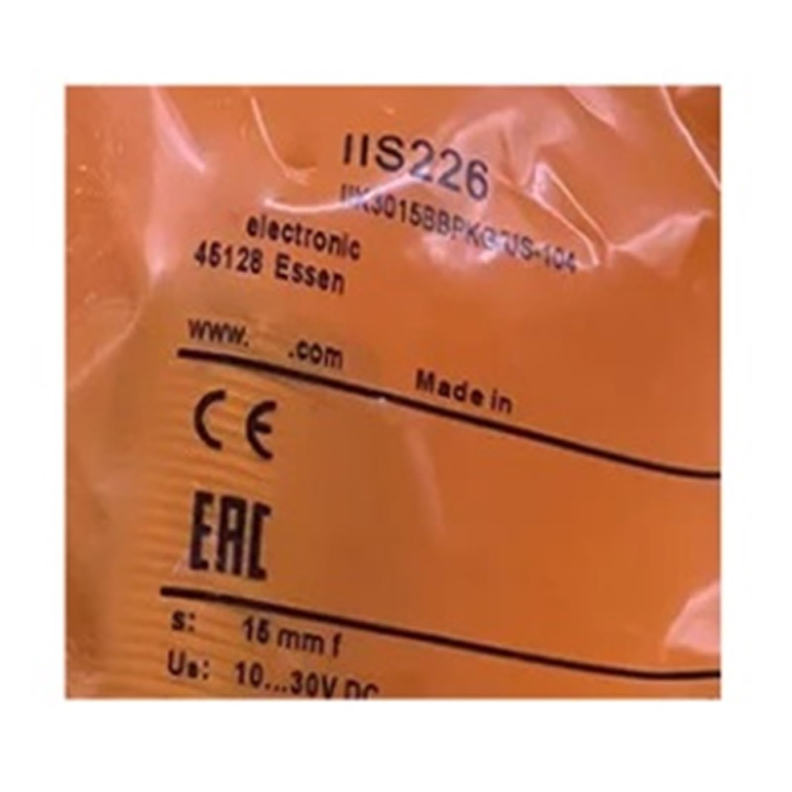 Interruptor de proximidad IIS236 inductivo compatible con IIS226 e IIS232 lote de 2 unidades