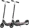iScooter iK1 Electric Scooter for Kids Aged 6-10, Adjustable Speed & Height, Magnetic Safe Charging, Colorful Flashing Wheels & Deck Lights,110 LBS Capacity Kids Electric Scooter