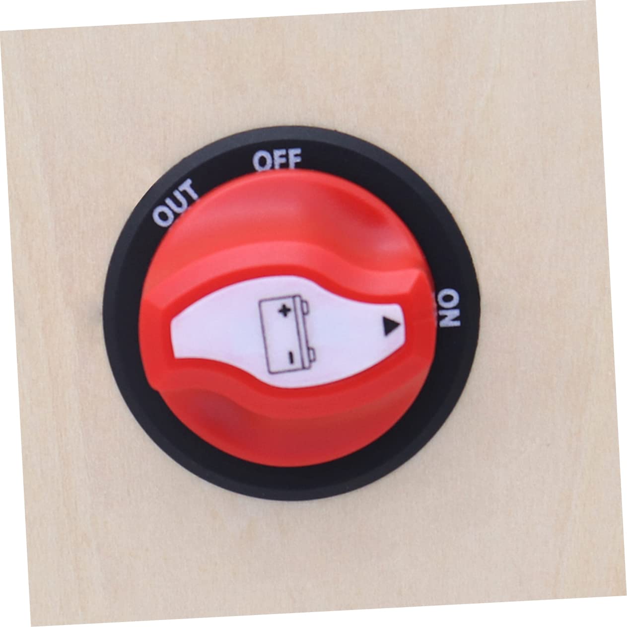 MUSISALY Battery Disconnect Switch Isolator for Rv and Utv Systems Water Resistant Electrical Cut Off Accessories for Car Battery Management