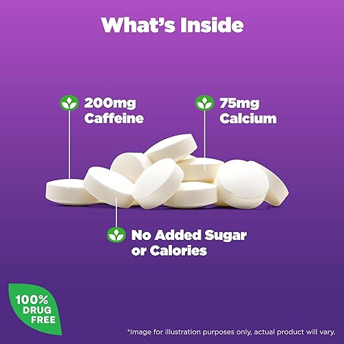 Miniatura 3 de Natrol Tabletas con alto contenido de cafeína apoyo energético ayuda a mejorar la resistencia y el enfoque mental suplemento de cafeína fatiga