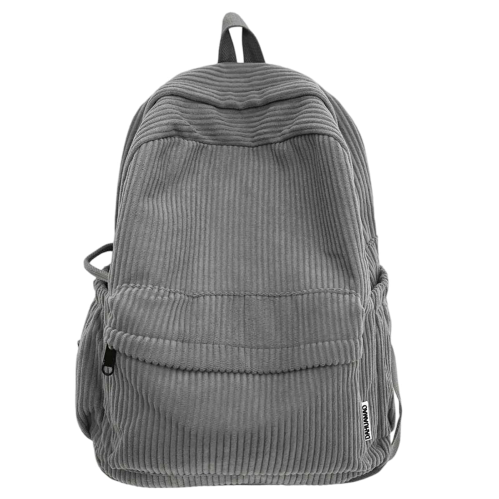 WANGSHUO Bolsa Mochila Casual De Color Sólido Corduroy Ligera Gran Capacidad Elegante para Viajes Escolares Uso Diario Al Aire Libre