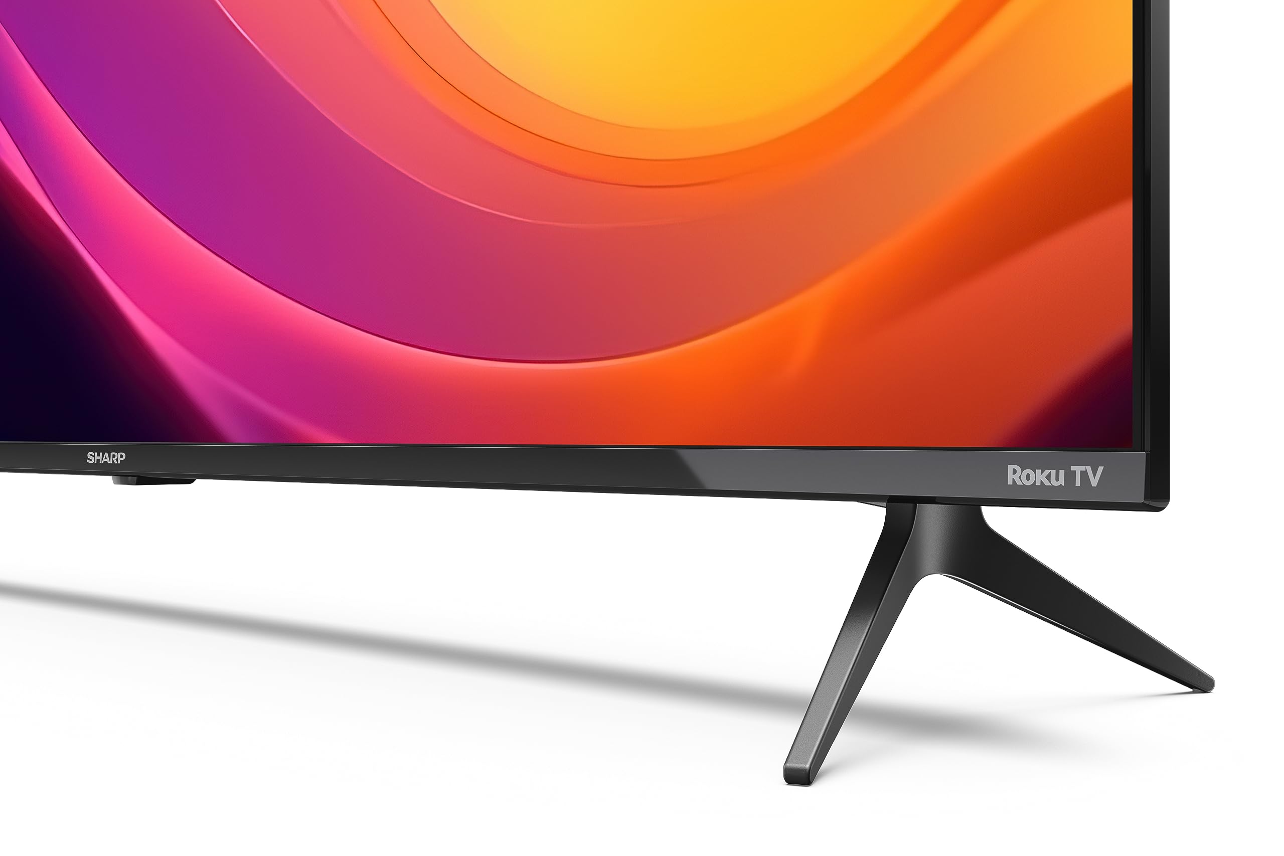Sharp 50FJ6K 50-Inch 4K UHD Smart Roku Frameless LED TV in Black 