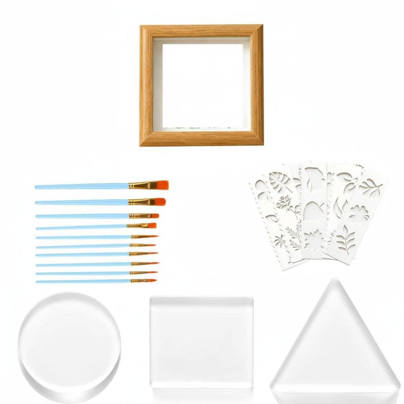 3 Pieces Reusable Gel Press Set Easy to Clean Gel Printing Plate Kit for Classroom, 3 Plates Print Kit | Block Printing Sets & Kits | Block Printing Supplies | Printmaking | Art Supplies-image-38