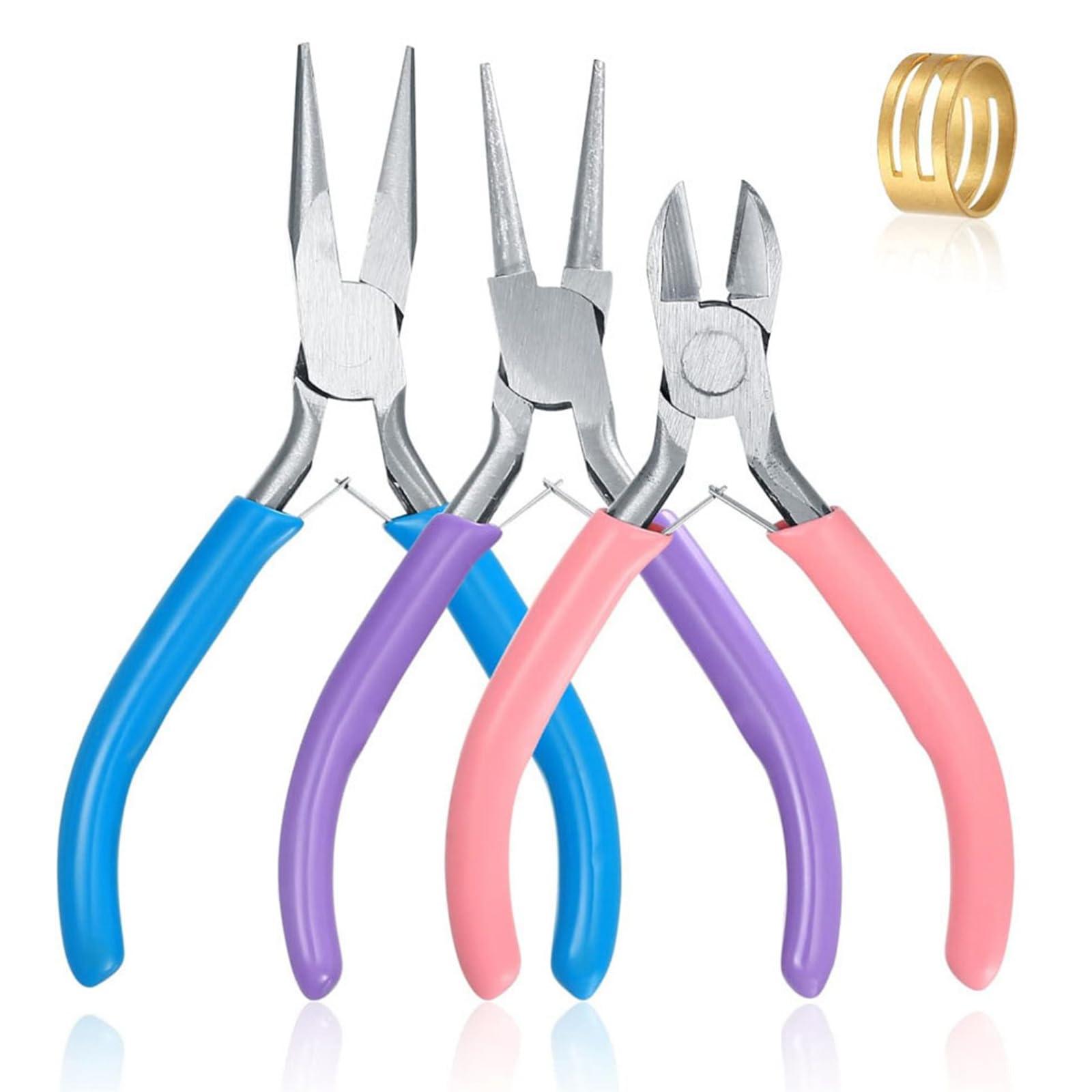 Aonuy Jewellery Pliers,Needle Nose Pliers Set Small Pliers