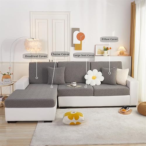 Miniatura 7 de Fundas de sofá mágicas 2024, fundas lavables, elásticas, impermeables, universales, fundas de cojín para sofá seccional de 123, protector de muebles