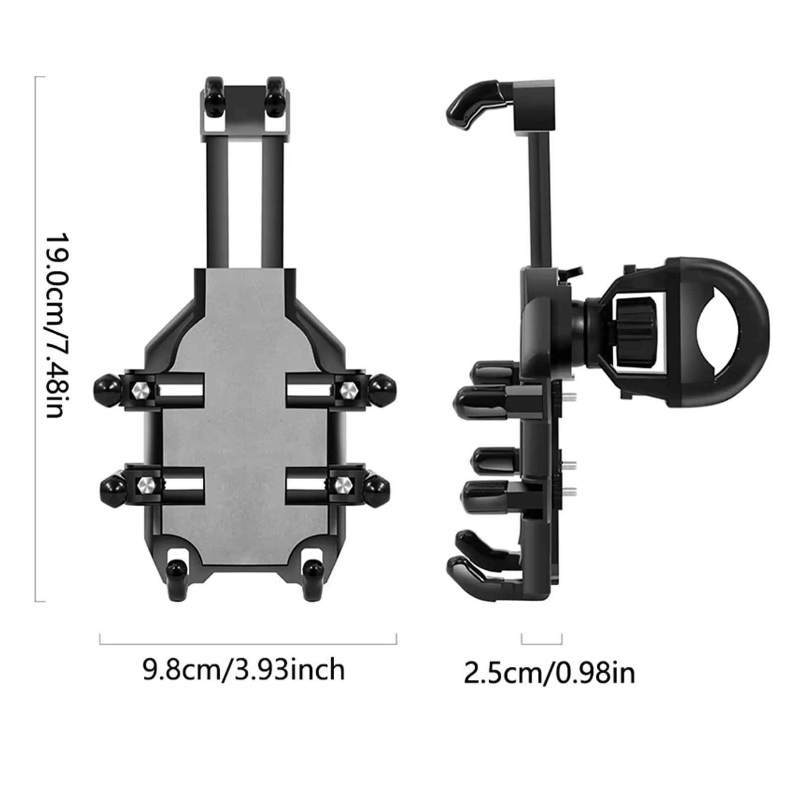 Support GPS pour téléphone Support Téléphone Portable Moto Vélo Véhicule Électrique Anti Choc Anti Chute Support Navigation pour Moto