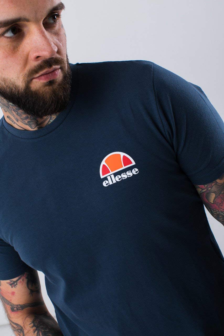 Ellesse Men's Canaletto T Shirt, Navy, M UK