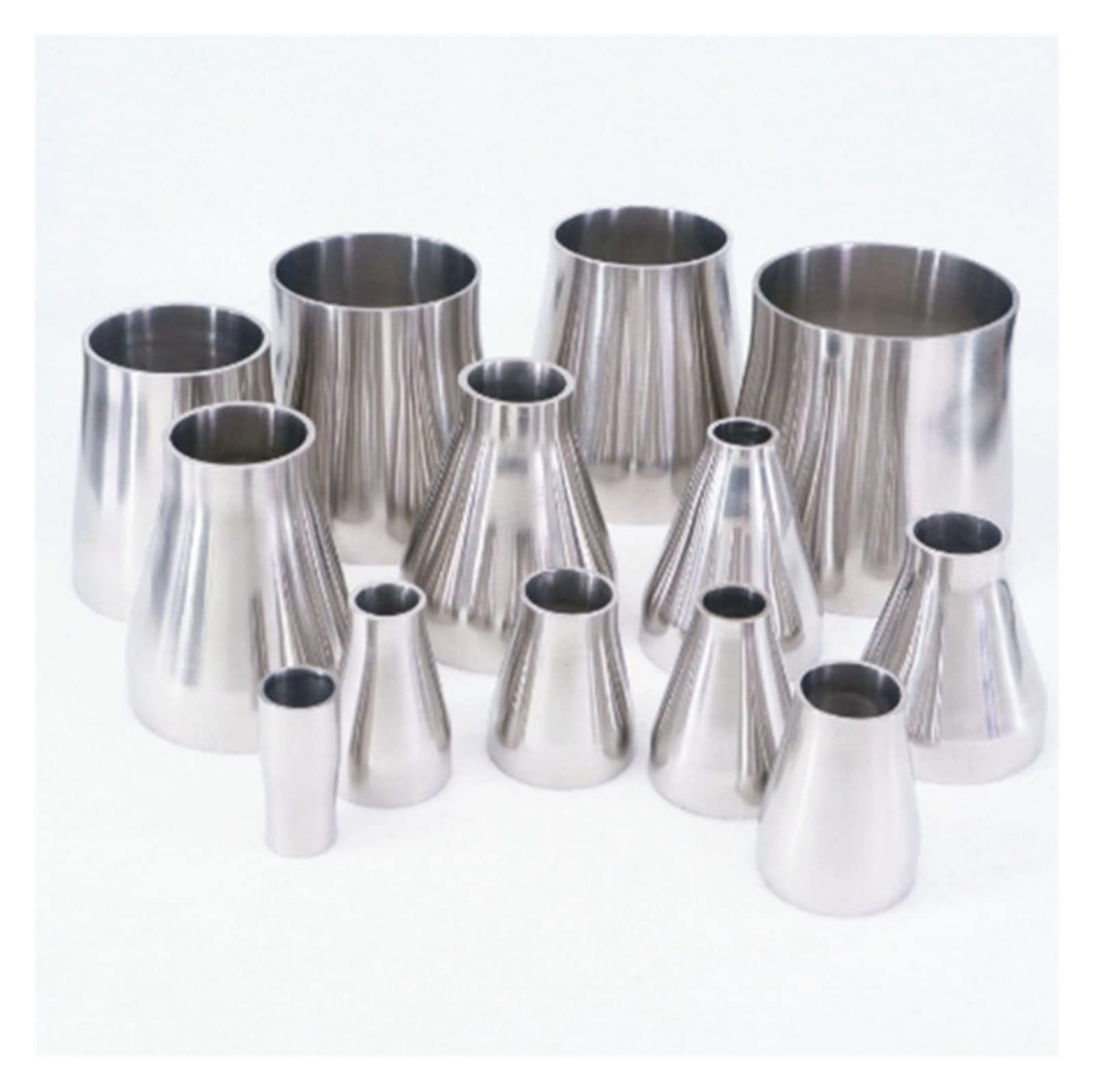 Rnumligh One Color Rnumlig Size 38Mm-102Mm 304 Stainless Steel Weld Concentic Reducing Pipe Fitting For Cheerfully (Size : 76Mm-38Mm)