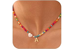 Colorful Initial Necklaces for Girls