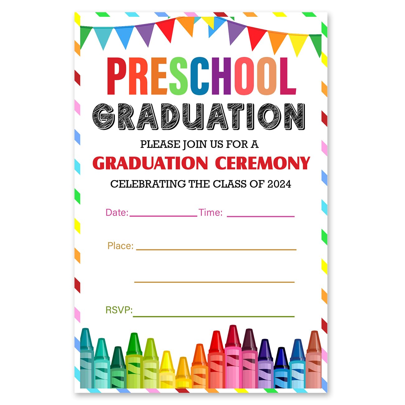 amazon-com-brayqu-preschool-graduation-invitation-class-of-2024-graduation-ceremony-invites-fill-in-20-invitation-cards-with-envelopes-home-kitchen for Free Printable Preschool Graduation Invitations Amazon.com : brayqu Preschool Graduation Invitation Class of 2024 Graduation Ceremony Invites Fill-in (20 Invitation Cards with Envelopes) : Home & Kitchen for Free Printable Preschool Graduation Invitations