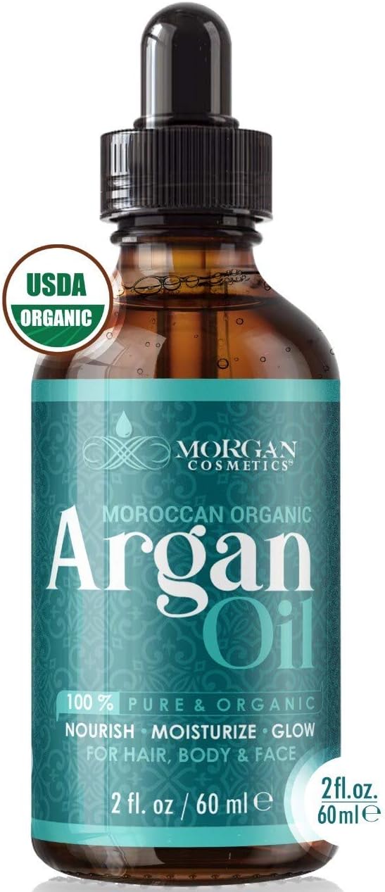 100% USDA Certified Organic Argan Oil 2-Ounce