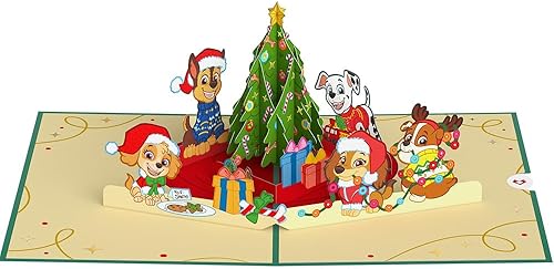 Miniatura 10 de Lovepop Cozy Holidays - Tarjeta desplegable de 5 x 7 pulgadas, tarjeta de Navidad, tarjeta de Navidad individual con sobre, tarjetas de invierno 3D,