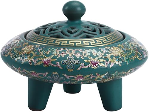 ZHUHW Vintage Diffuser Incense Burner Item Incense Holder Accessories Office Gift Porta Inciensos Home Fragrance