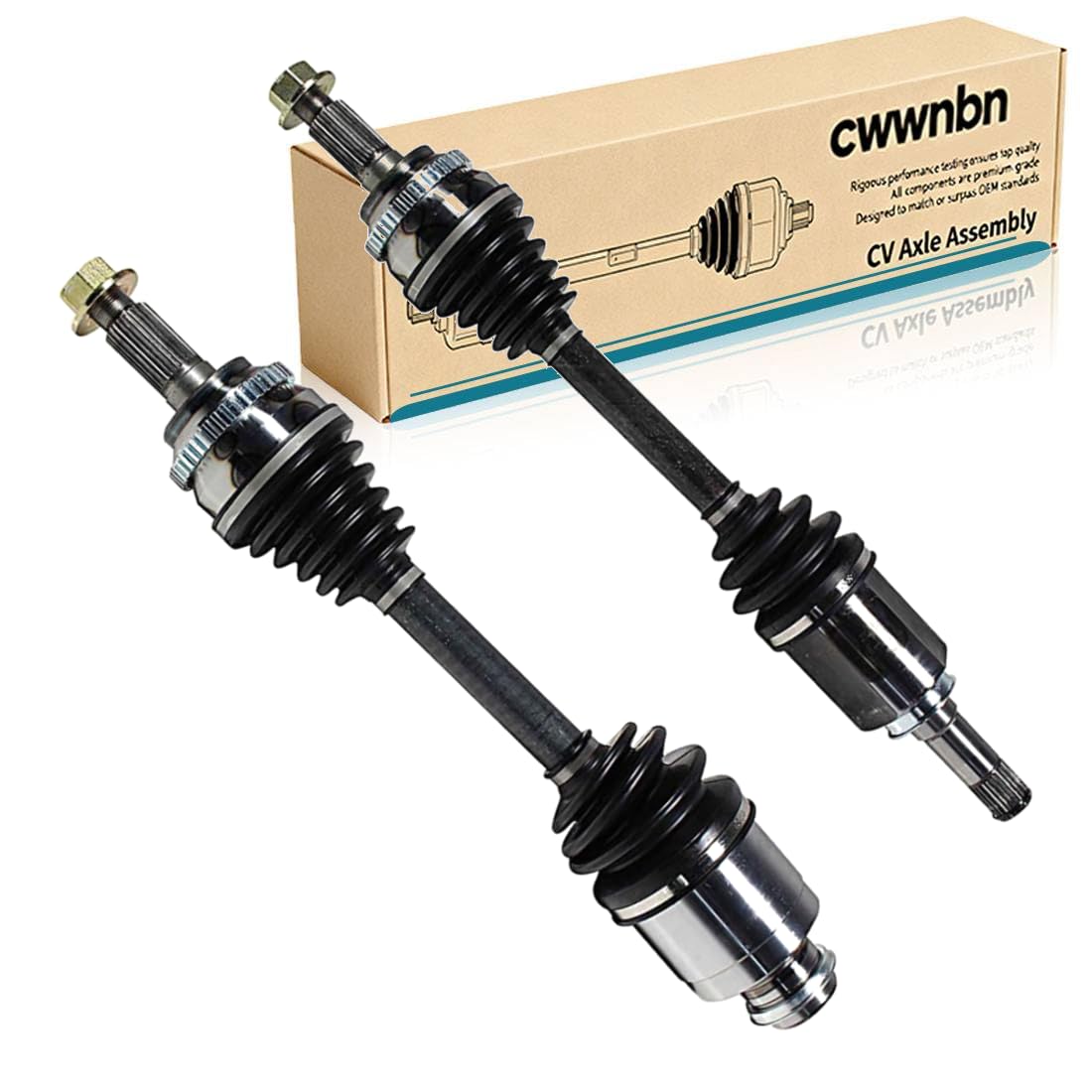 Amazon.com: cwwnbn CV Axle Set Front CV Joint Axle Replacement