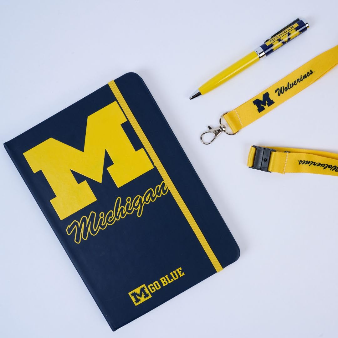 Helix Michigan College Gift Set, Blue and Yellow - Image 2