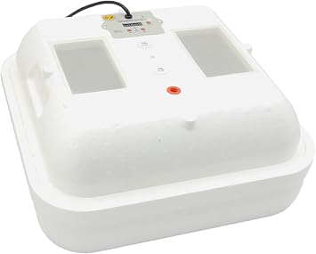 HovaBator 2370 Egg Incubator Deluxe Combo Kit, Electronic Thermostat, Circulating Air Fan, Automatic Egg Turner, Hygrometer for Humidity Measurement, Quail - Goose Hatching Eggs, Poultry
