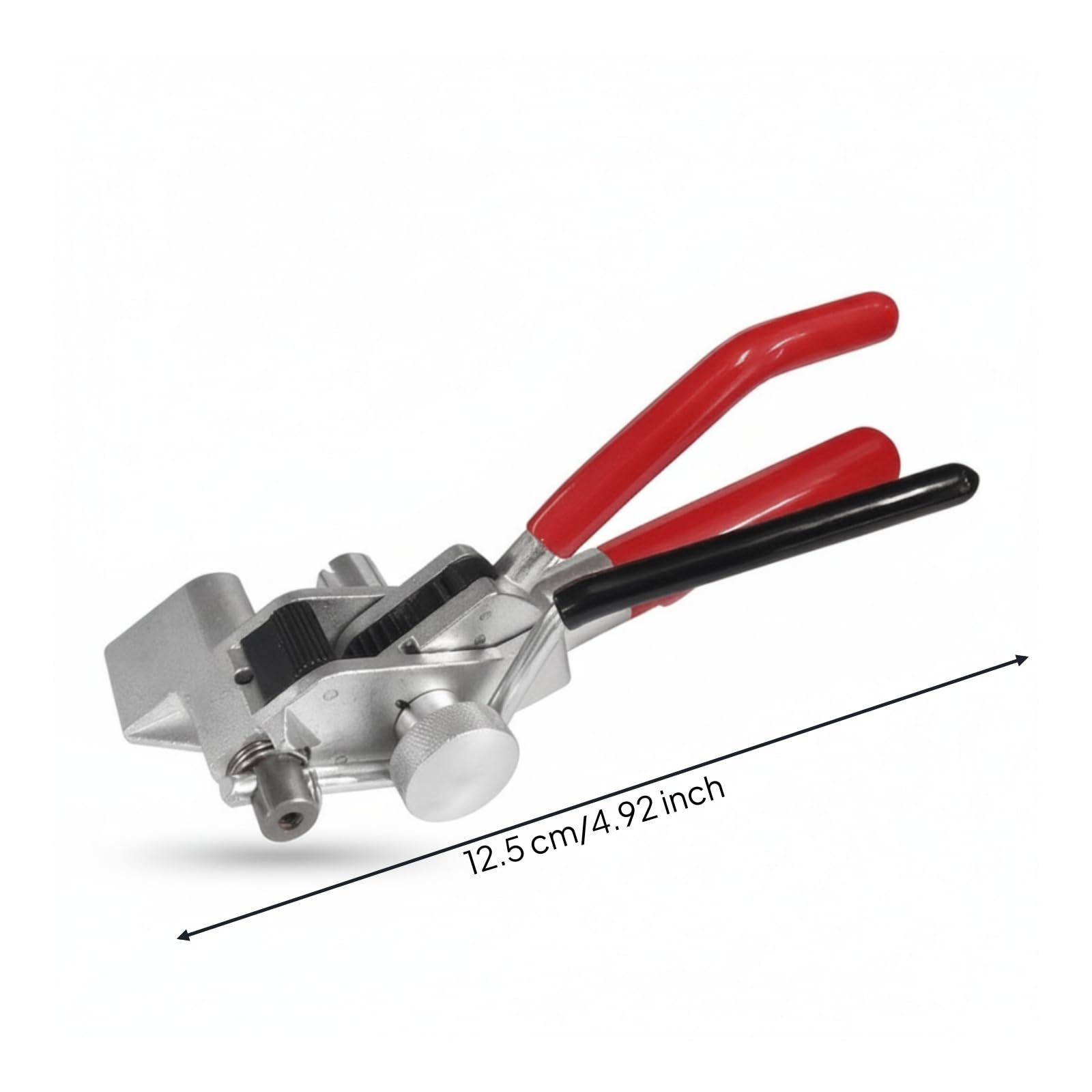 Amagogo Spannhilfe für Stahlband mit Eingebautem Messer für Umreifungsmaterial Und Kabelbinder für Industrie Und Handwerk Zum Festziehen von Bündeln, Color to 4, Style to 4
