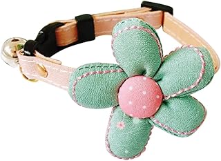 Mipcase Coleiras De Cachorro Colar De Sino De Gato Gargantilha Corrente Para Cães Colar De Pu De Gato Coleira De Cachorro Reflexiva Gravata Borboleta Coleira De Cachorro Ajustável Gola De