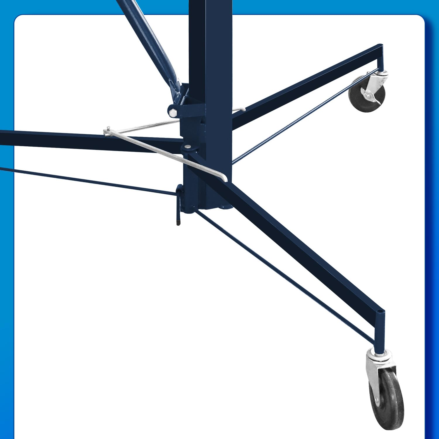 Plattenheber für Trockenbau, Gipskarton, 68 kg, 132–325 cm, Schwarz
